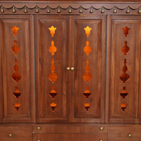 Arjit Teak Wood Pooja Mandap (Teak) door view 