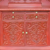 Arjun Teak Wood Mandap (Cherry) close view