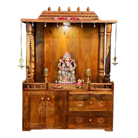 Arpanam Sheesham Wood Mandap (Teak) Front view