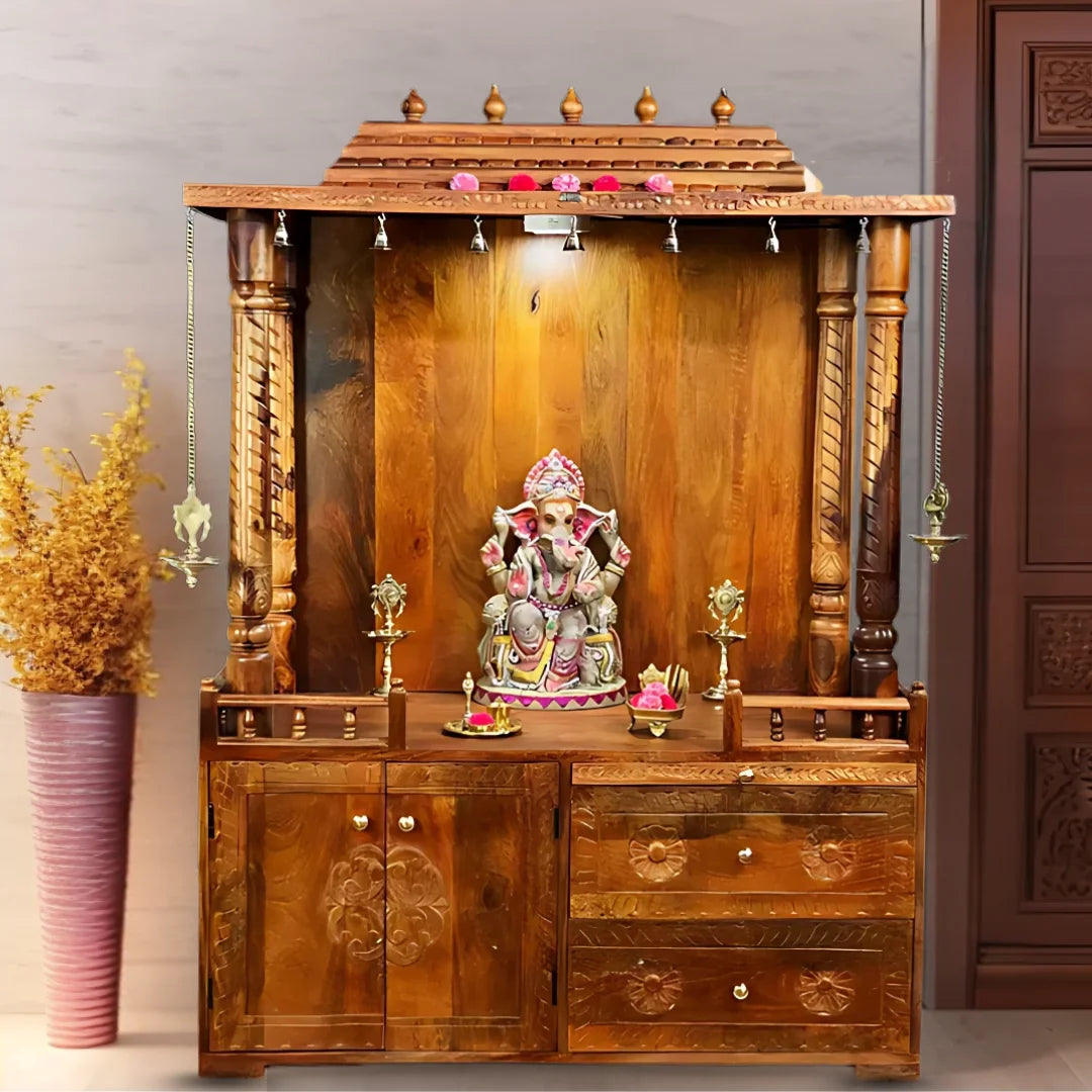 Arpanam Sheesham Wood Mandap (Teak) Lifestyle image
