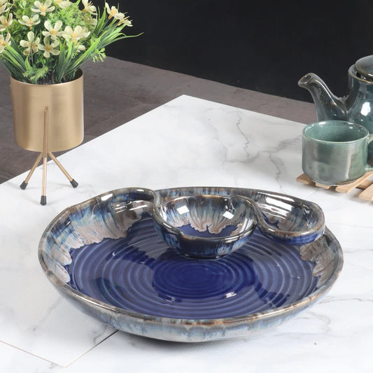 Arteage Ceramic Thali (Set of 2) lifesyle view