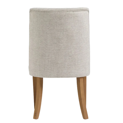 Astra Curved Dining Chair back view