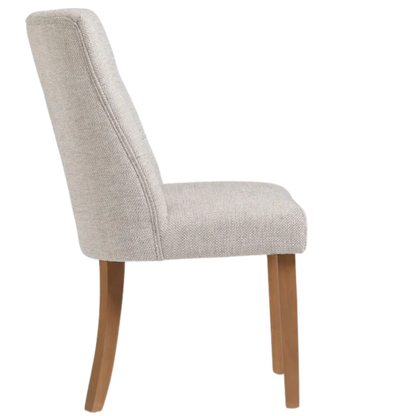 Astra Curved Dining Chair side view