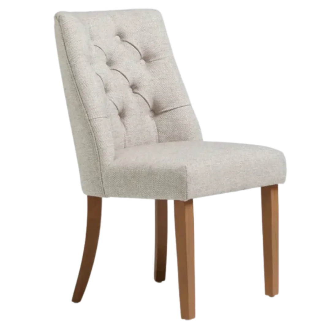 Astra Teakwood dining chair side view