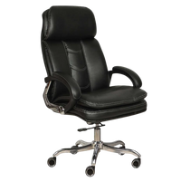 Avidity High Back Office Executive Chair (Black) Side Angle