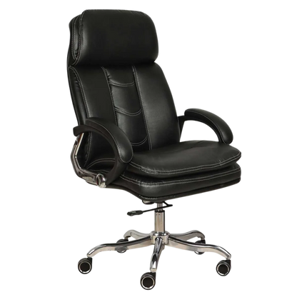 Avidity High Back Office Executive Chair (Black) Side Angle