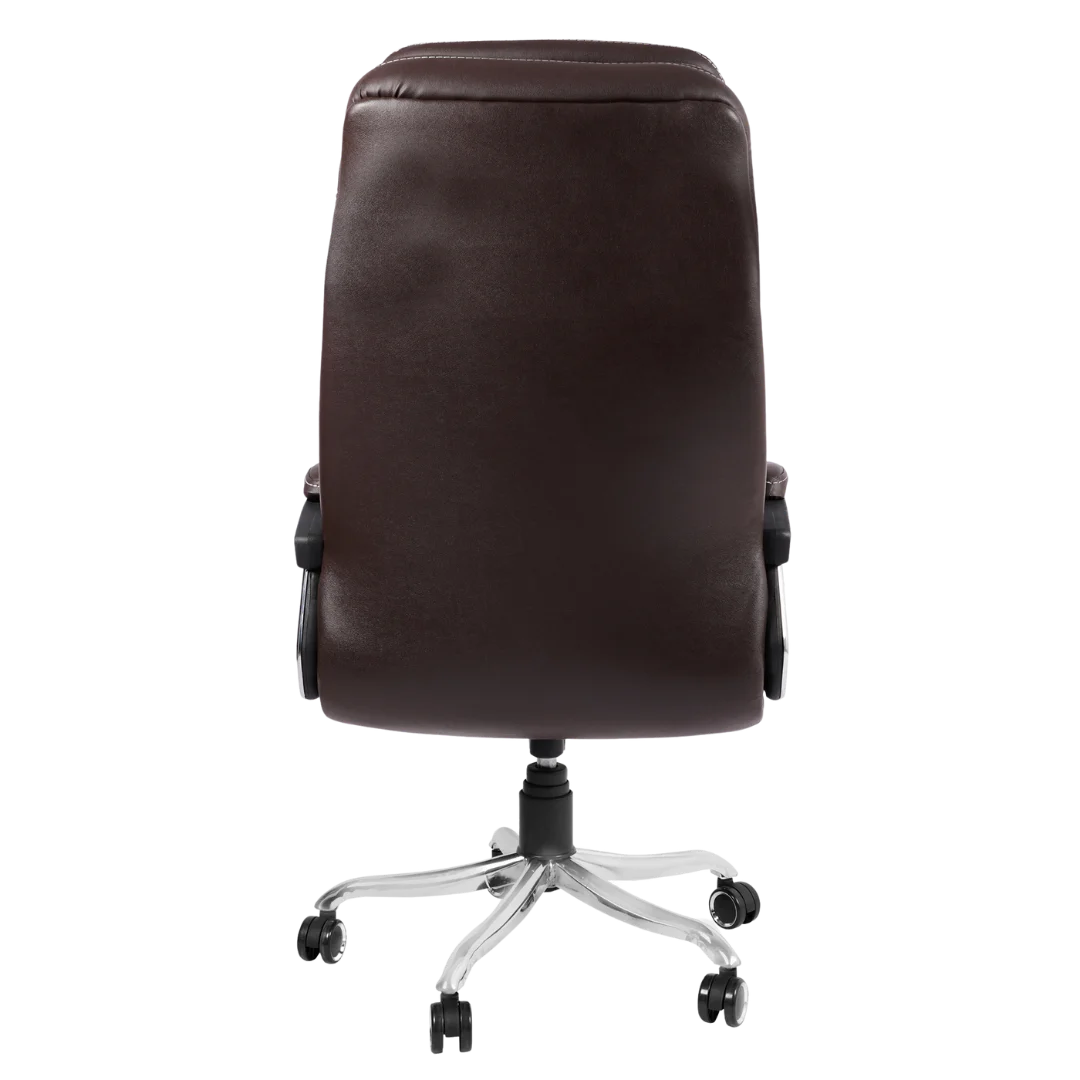 Avidity High Back Office Executive Chair (Brown) Back View