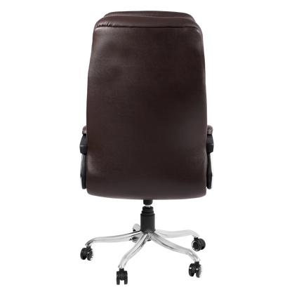 Avidity High Back Office Executive Chair (Brown) Back View