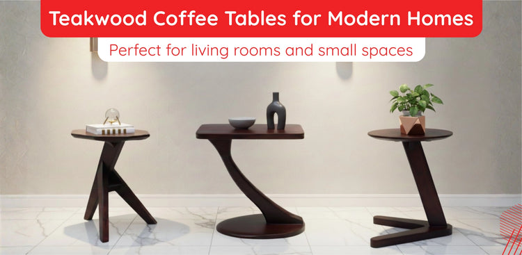 BANNER OF Teak Wood Coffee Table