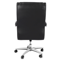 Back View of Affarista Big Tall Executive Office Chair Black