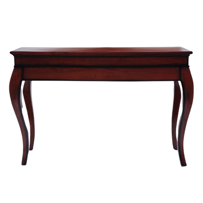 Back-View-of-Vortex-Solid-Wood-Console-Table-Brown-Gold
