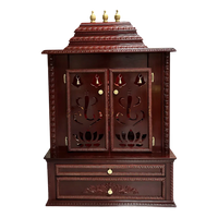 Brahmjyot Teak Wood Mandap (Cherry) front view