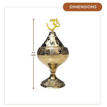 Brass Akhand Diya (Large) Dimensions