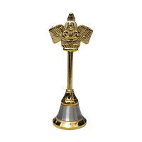 Brass Garuda Pooja Bell (Large) front view