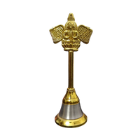 Brass Garuda Pooja Bell (Small) front view
