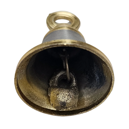 Brass Pooja Bell bottom view