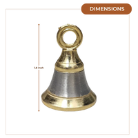 Brass Pooja Bell dimensions
