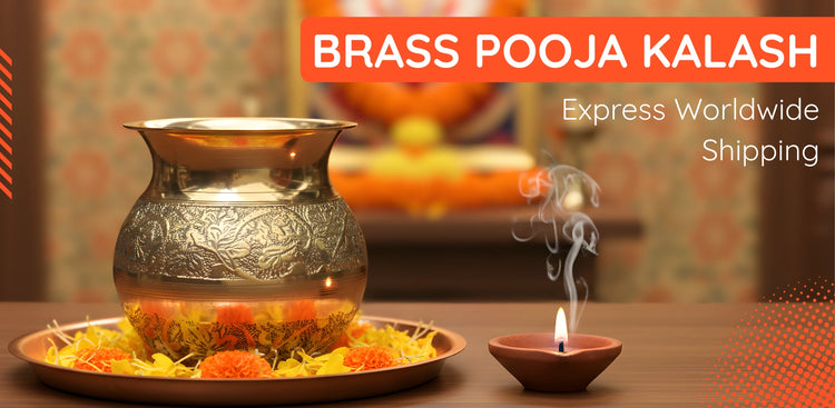 Brass Pooja Kalash banner 