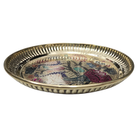Brass Pooja Plate side  view