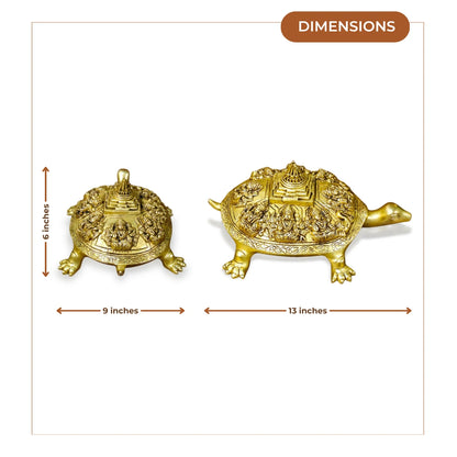 Kurma Avatar Brass Idol