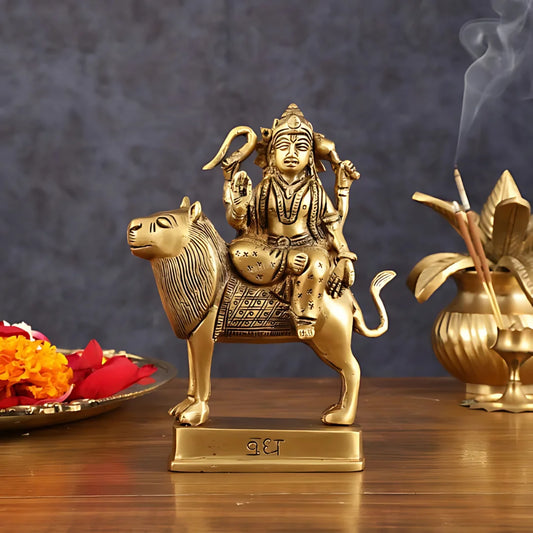 Budh Greh Brass Idol lifestyle view