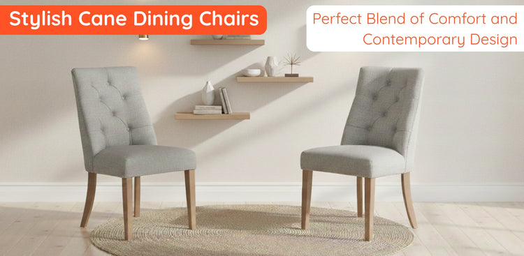 Cane Dining Chairs BANNER 