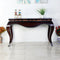 Cazalu Solid Wood Console Table in Brown color lifestyle image