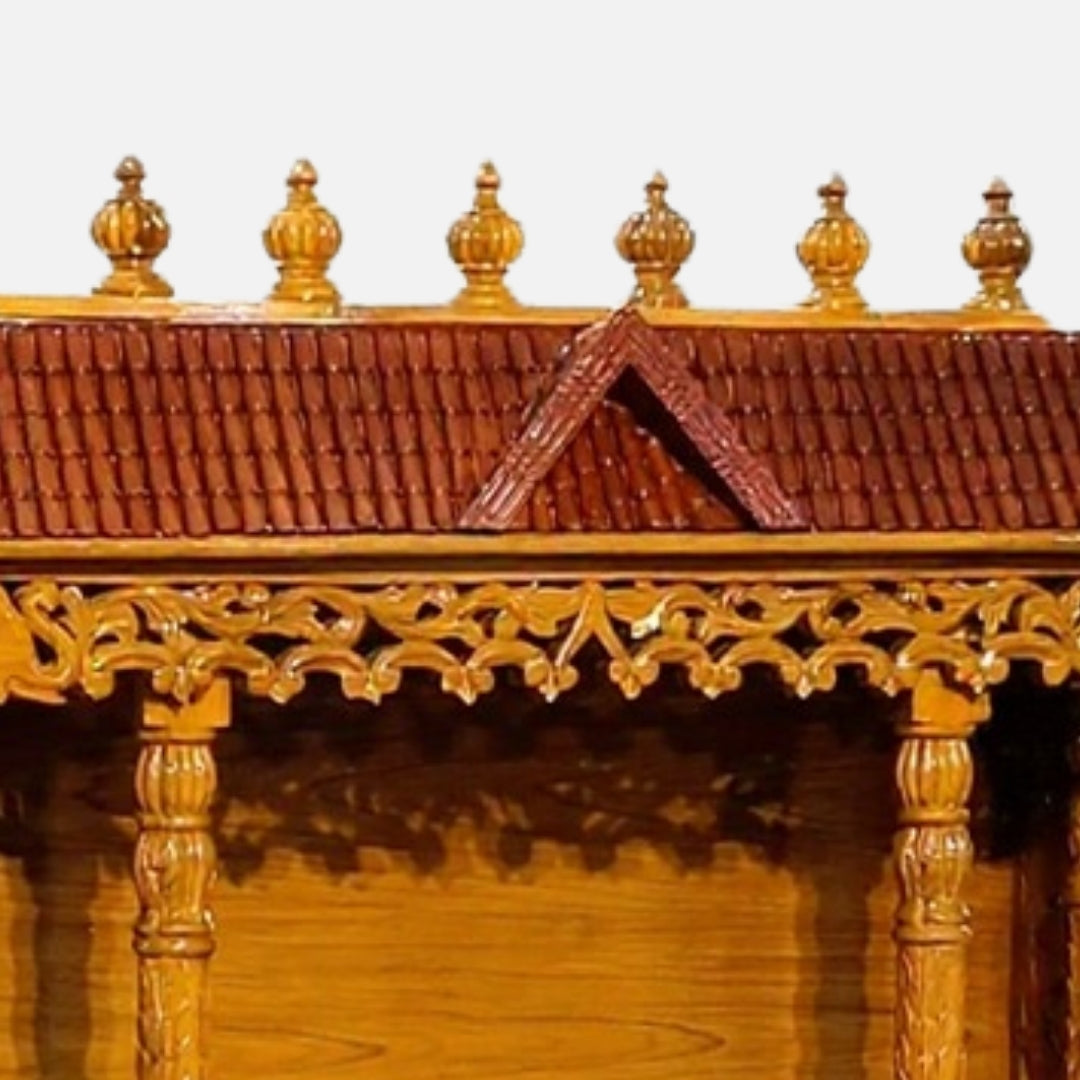 Chitraksha Teak Wood Mandap (Teak) zoom view