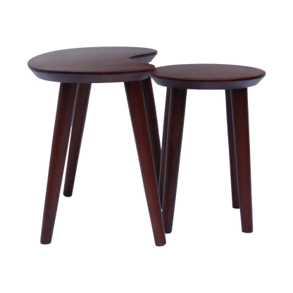 Convo Teak Wood Coffee Table (Brown)