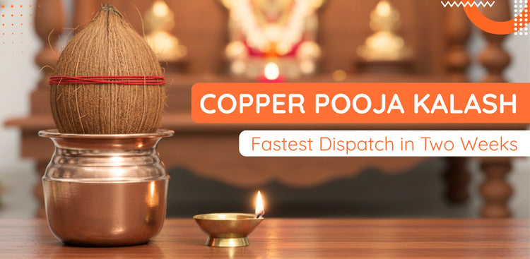 Copper Pooja Kalash banner 
