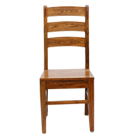 Cresta Teak Wood Dining Chair (Teak)