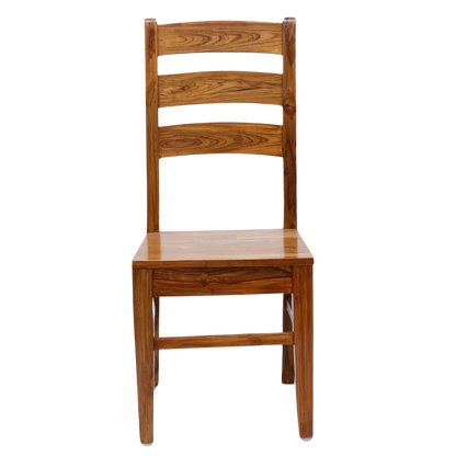 Cresta Teak Wood Dining Chair (Teak)