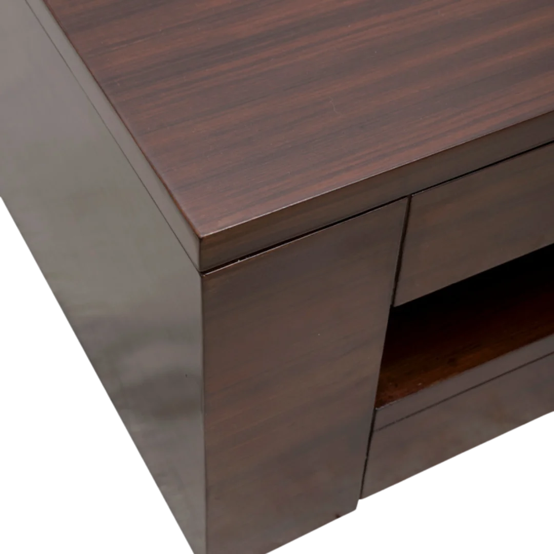 Cubic Teak Wood Centre Table zoom view