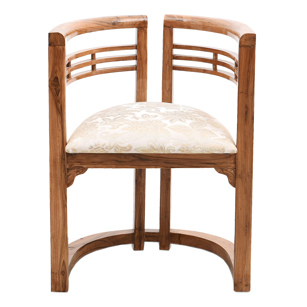 Espino Solid Wood Living Room Chairs (Teak)