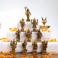 Dasavatar Brass Idol lifestyle view