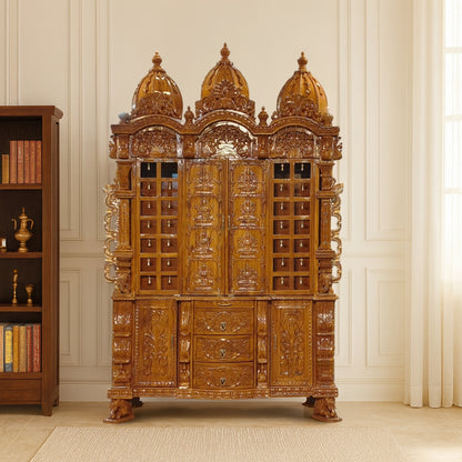   Deepmala Teak Wood Mandap (Teak) lifestyle view 