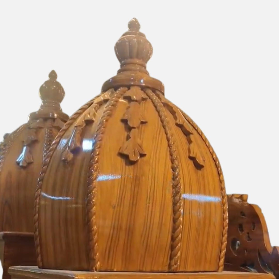 Deepmala Teak Wood Mandap (Teak) zoom view image 