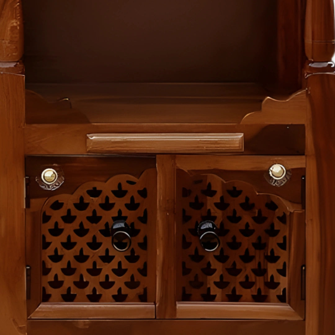 Devrekha Teak Wood Mandir (Teak) zoom view 