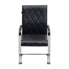 Dexon Visitor Chair with Armrest (Black)