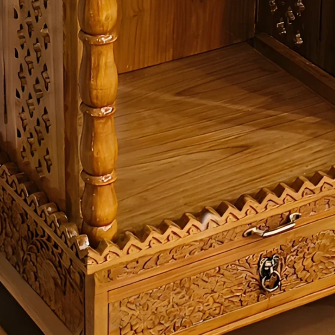 Dharmika Teak Wood Mandap (Teak) zoom view