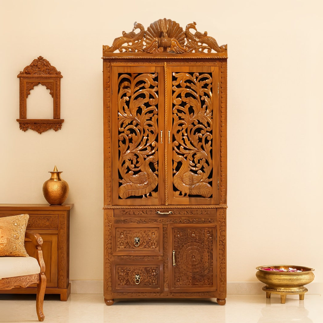 Dhruva Teak Wood Mandap (Teak) lifestyle view