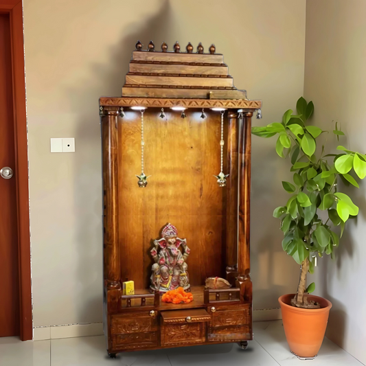 Divyakriti Sheesham Wood Mandap (Teak) Lifestyle view