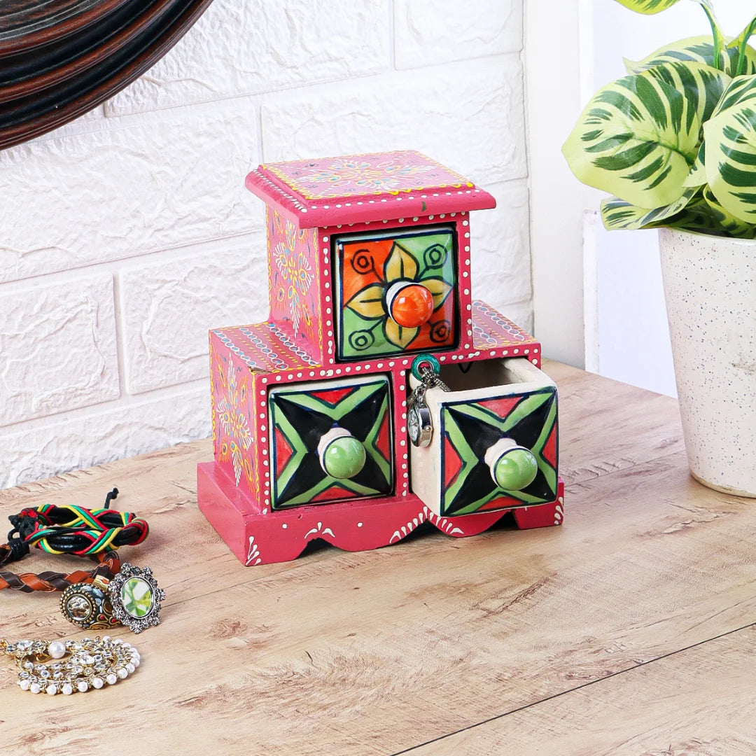 Ekko Ceramic Drawer Chest (03 Drawers) lifestyle view