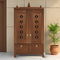 Eshvara Teak Wood Pooja Mandap with Door (Teak) Lifestyle image 