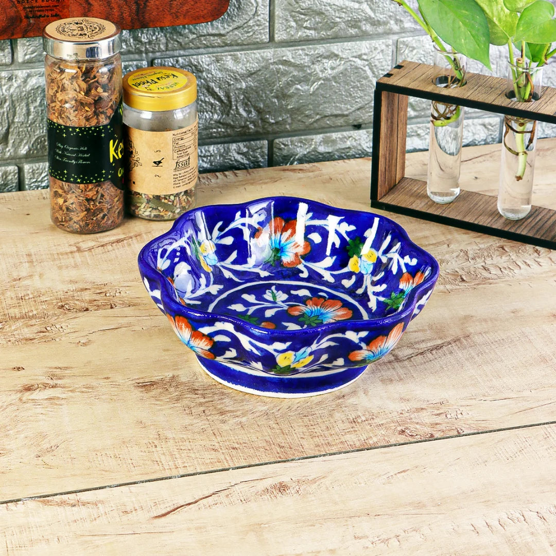 Exellus Ceramic Fruit Plate lifestyle view