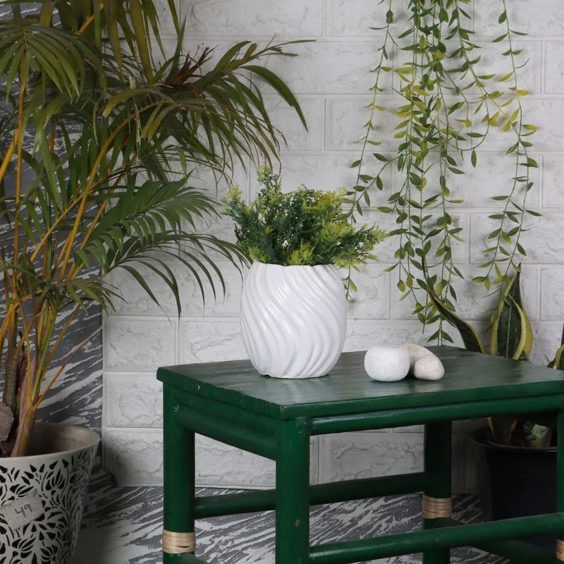 Feruni Ceramic Flower Pot lifestye view