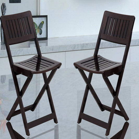 Flecto Solid Wood Living Room Chairs Lifestyle image (Brown)