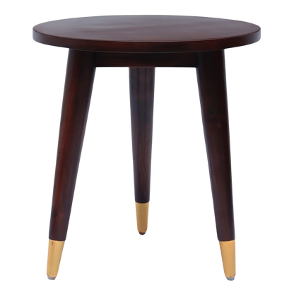 Front View of Zenith Teak Wood Coffee Table (Brown)