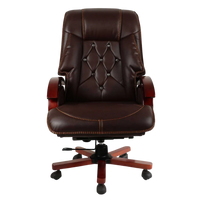 Galician Recliner Office Executive Chair (Brown)