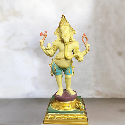 Ganesh Brass Idol 2 lifestyel view